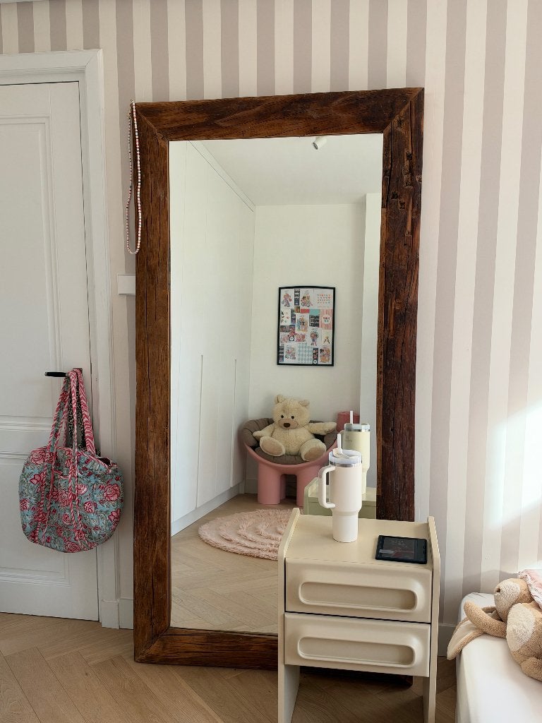 Spiegel groot, Huis en Inrichting, Ophalen, Zo goed als nieuw, 100 tot 125 cm, 150 tot 200 cm