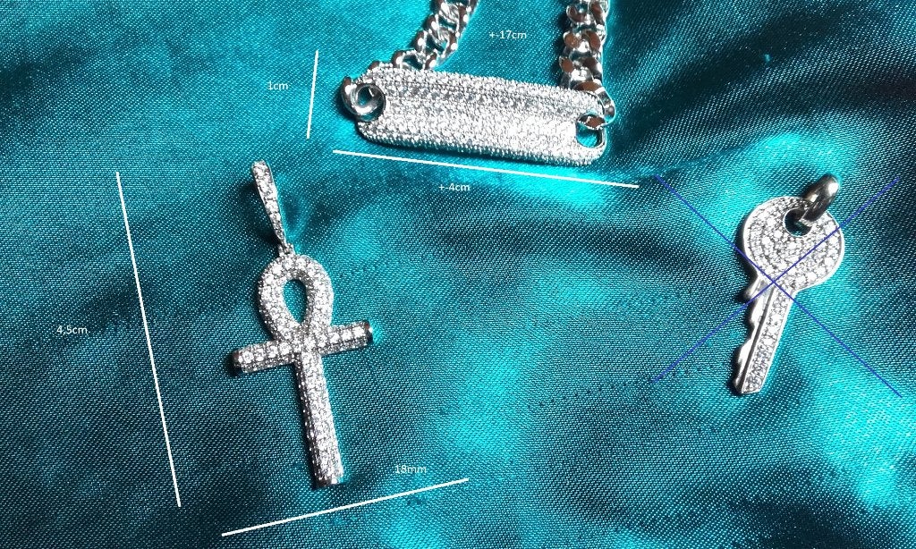 Egyptische kruis Ankh hanger, Overige materialen, Ophalen of Verzenden, Zo goed als nieuw, Kruis of Symbool