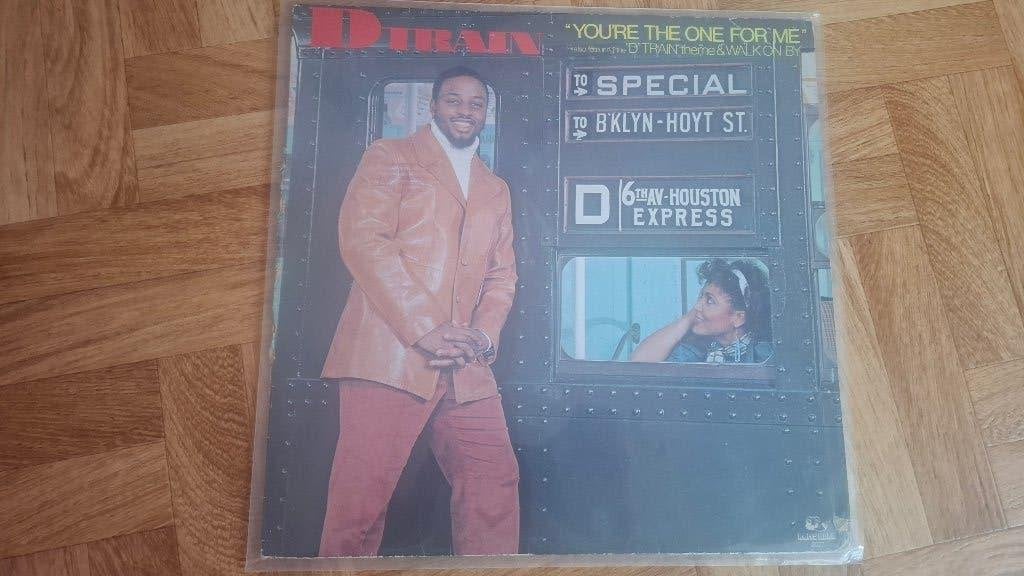 LP - D Train – You're The One For Me, Cd's en Dvd's, LP, Gebruikt, Funk, Ophalen of Verzenden