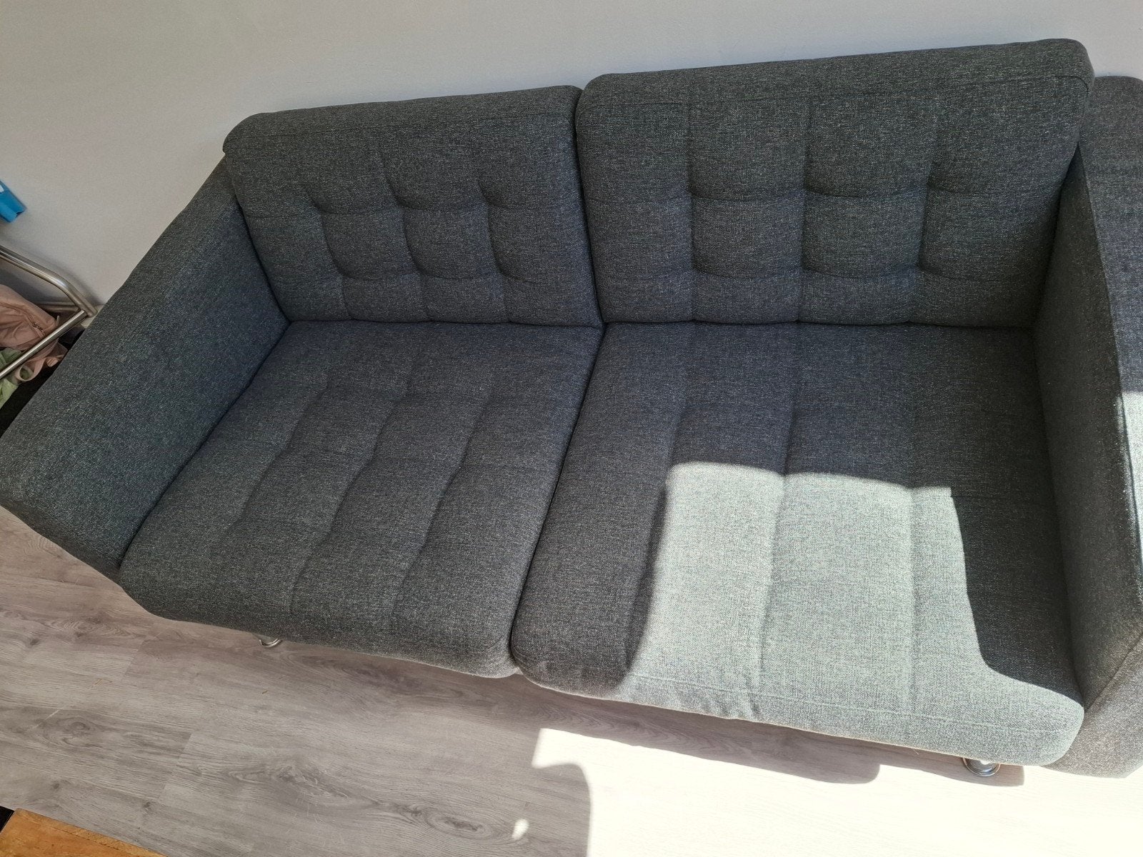 IKEA Landskrona 2 zits bank Grijs, Huis en Inrichting, Banken | Sofa's en Chaises Longues, Ophalen, 150 tot 200 cm, Tweepersoons