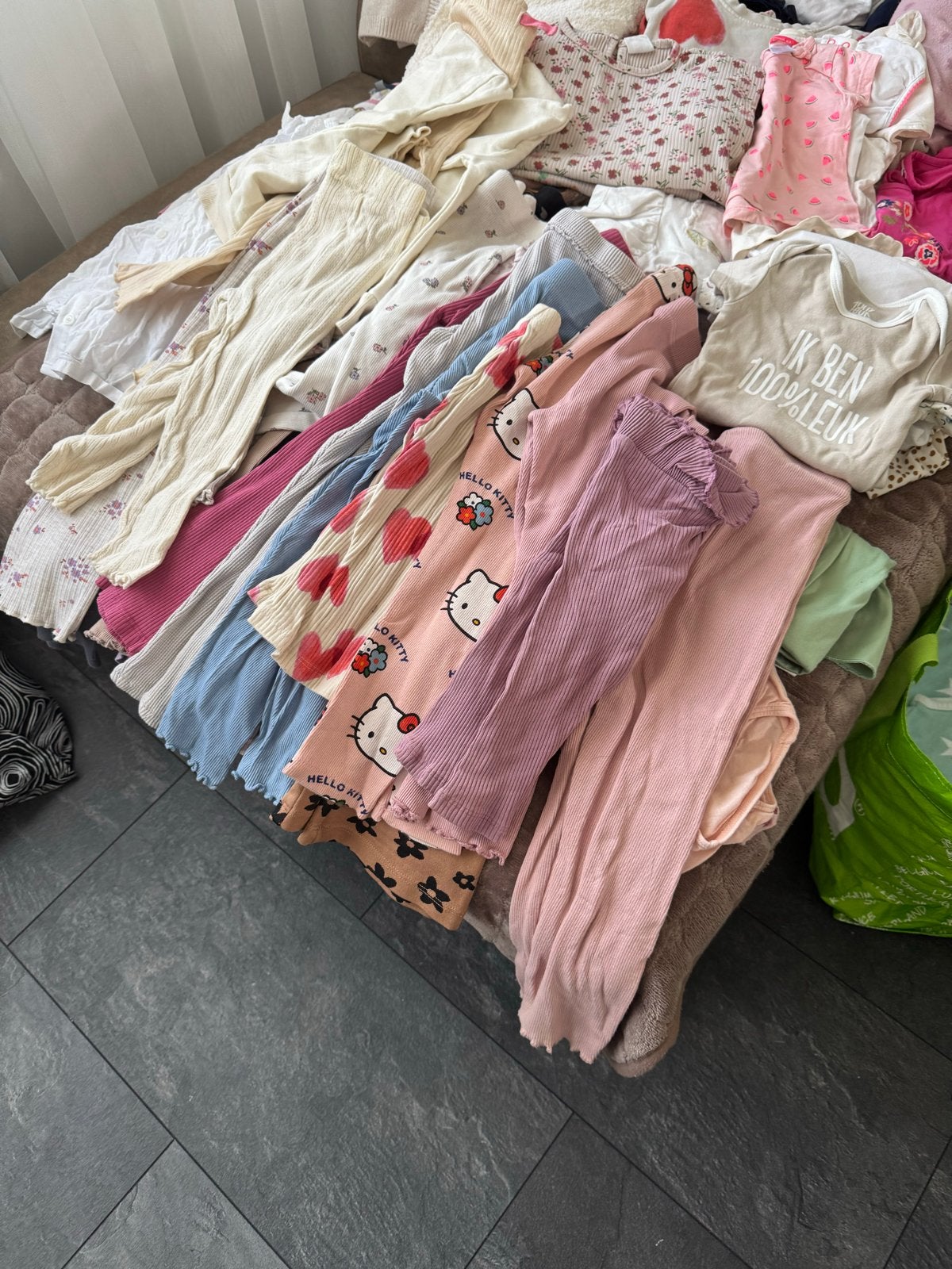 Grote kledingbundel voor baby meisjes (maten 50-110), Kinderen en Baby's, Babykleding | Baby-kledingpakketten, Ophalen, Gebruikt