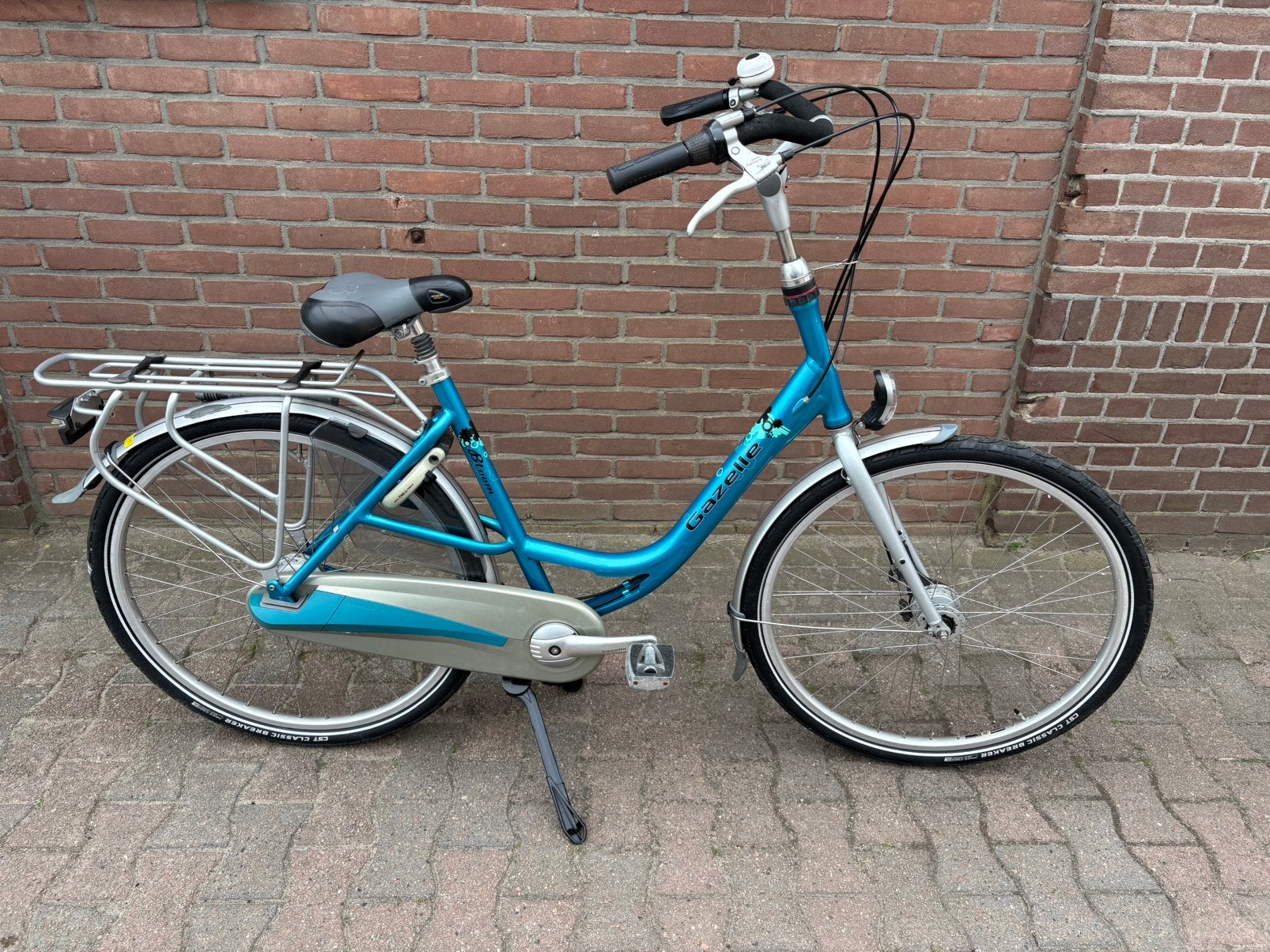 Te koop mooie en goeie Gazelle Bloom moederfiets 53cm 7versn, Ophalen, 2 zitjes, Versnellingen, Gazelle