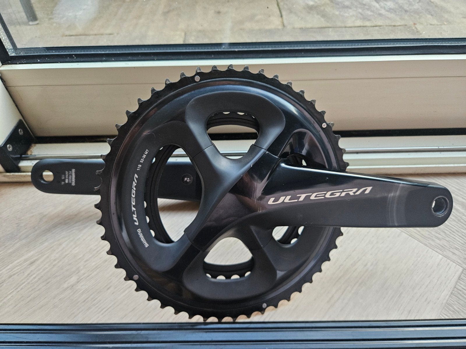 Shimano Ultegra FC-R8000 Crankstel 52-36T 175mm, Fietsen en Brommers, Crankstel of Pedalen, Gebruikt, Ophalen of Verzenden, Aluminium