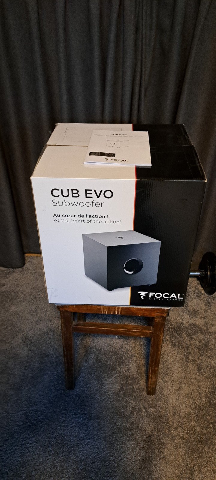 Focal Cub Evo Subwoofer - Krachtige Bass voor Thuisbioscoop