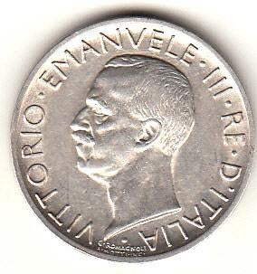 Italië - 5 Lire 1929 zilver KM#67.1, Verzenden, Italië, Zilver