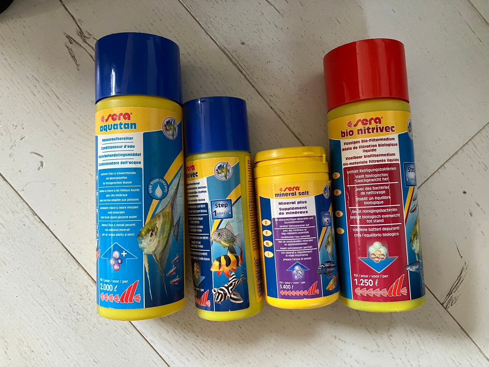 Aquarium benodigdheden van Sera opstarten, Ophalen of Verzenden, Zo goed als nieuw