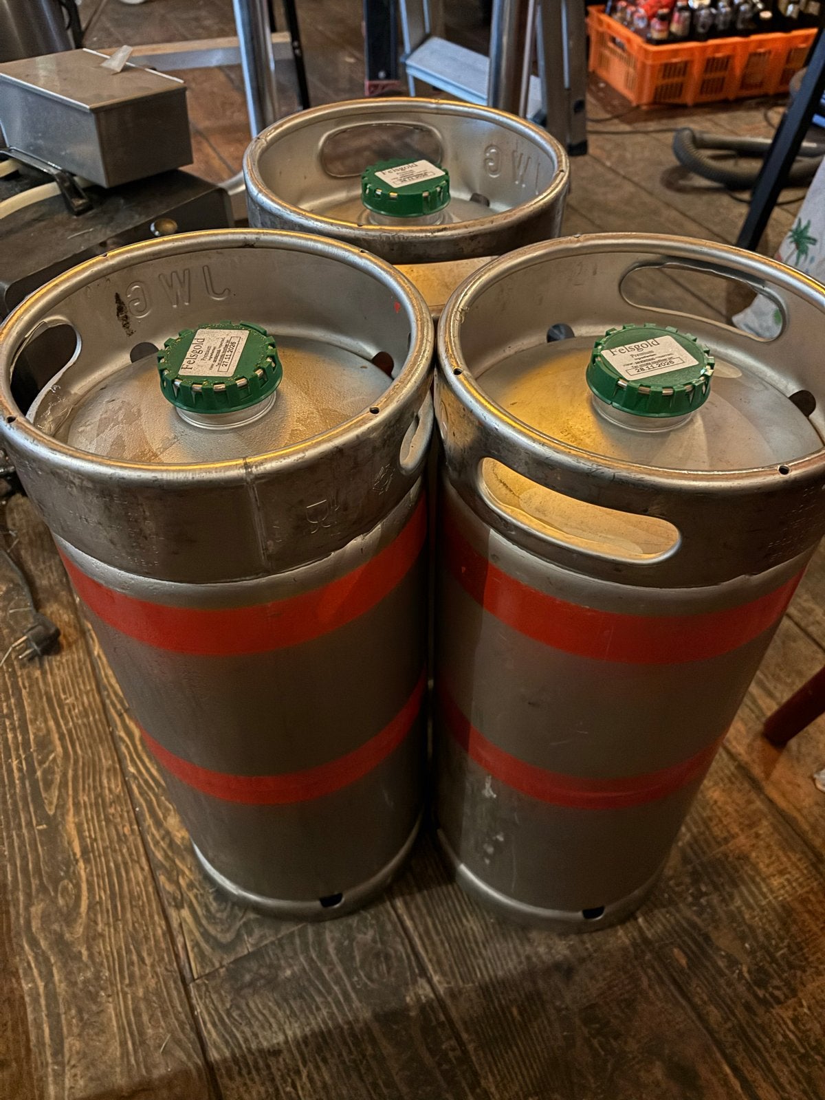 Felsgold 20 liter fusten (3 stuks) - Houdbaar tot 28-11-2026, Witgoed en Apparatuur, Ophalen, Nieuw, Overige merken
