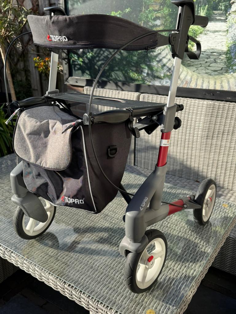 Zeer lichtgewicht Topro Troja 5G rollator, Diversen, Rollators, Ophalen of Verzenden, Lichtgewicht