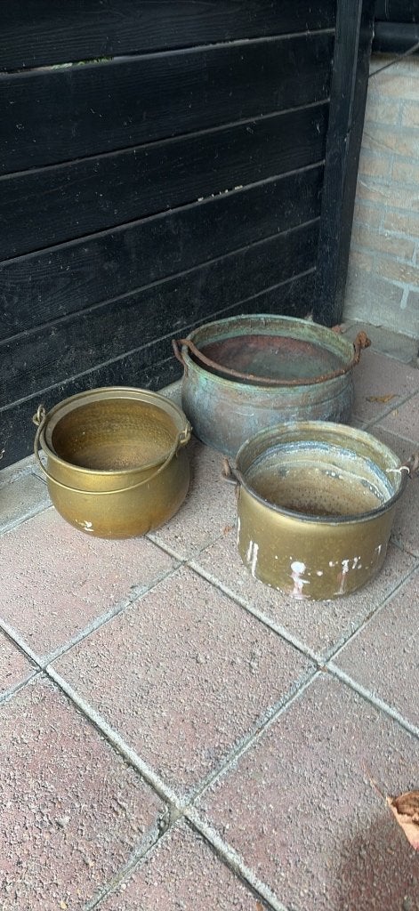 Koperen potten, Ophalen, Koper