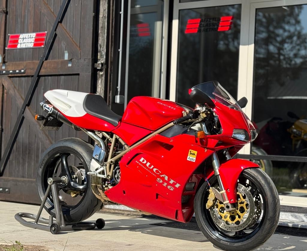 Ducati 916, Motoren, Motoren | Ducati, Bedrijf, Sport, meer dan 35 kW, 2 cilinders, Motorrijbewijs A, Ophalen
