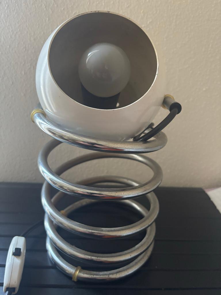 Gepo eyeball veerlamp spacelamp bollamp 70ies, Ophalen of Verzenden, Zo goed als nieuw