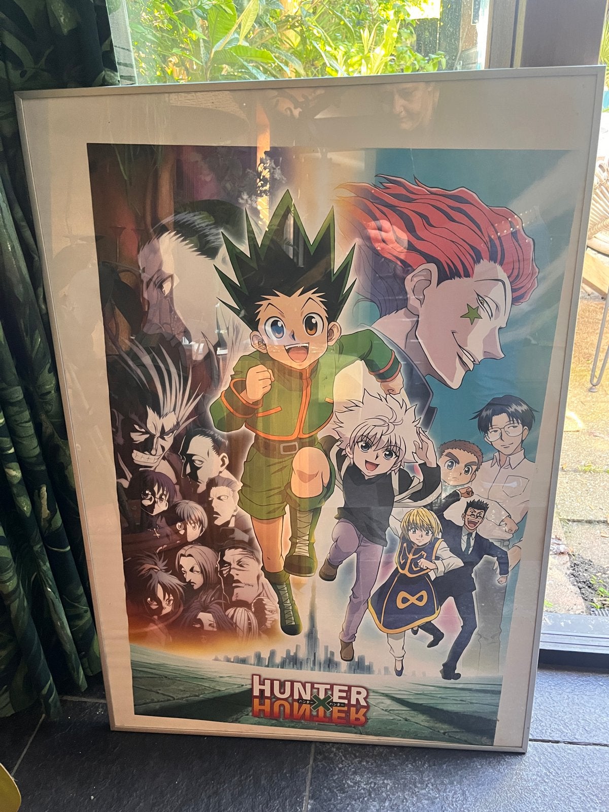 Hunter x Hunter Poster - Anime Manga Kunst, poster in lijst, Ophalen, Rechthoekig Staand, Met lijst, Zo goed als nieuw