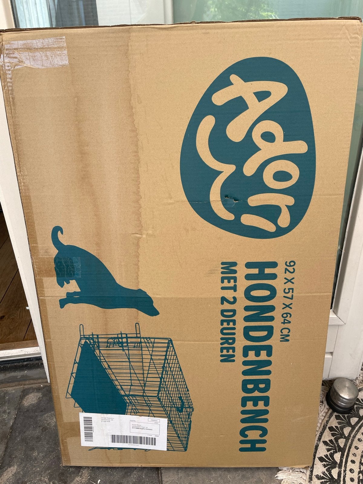 Nieuw in de doos Adori hondenbench., Ophalen of Verzenden, Nieuw