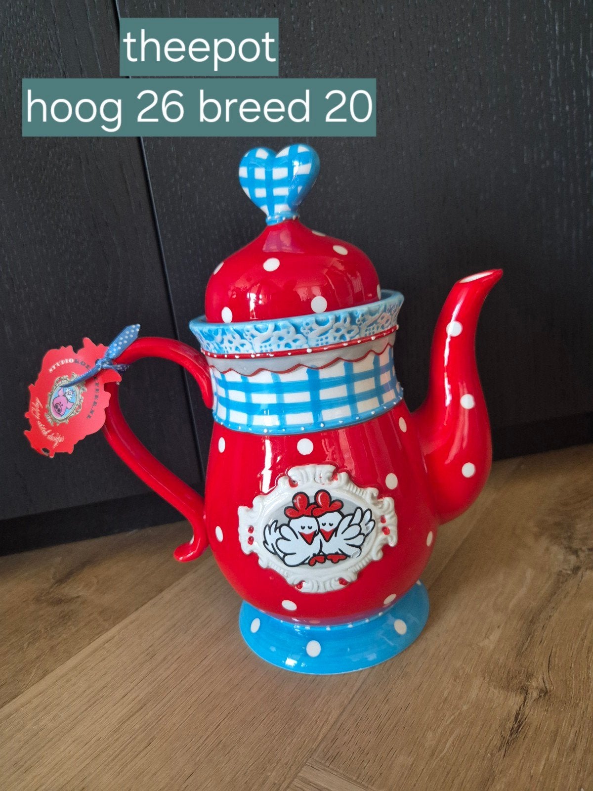 Theepot studio Koekepeer nieuw, Overige typen, Nieuw, Ophalen of Verzenden, Overige stijlen