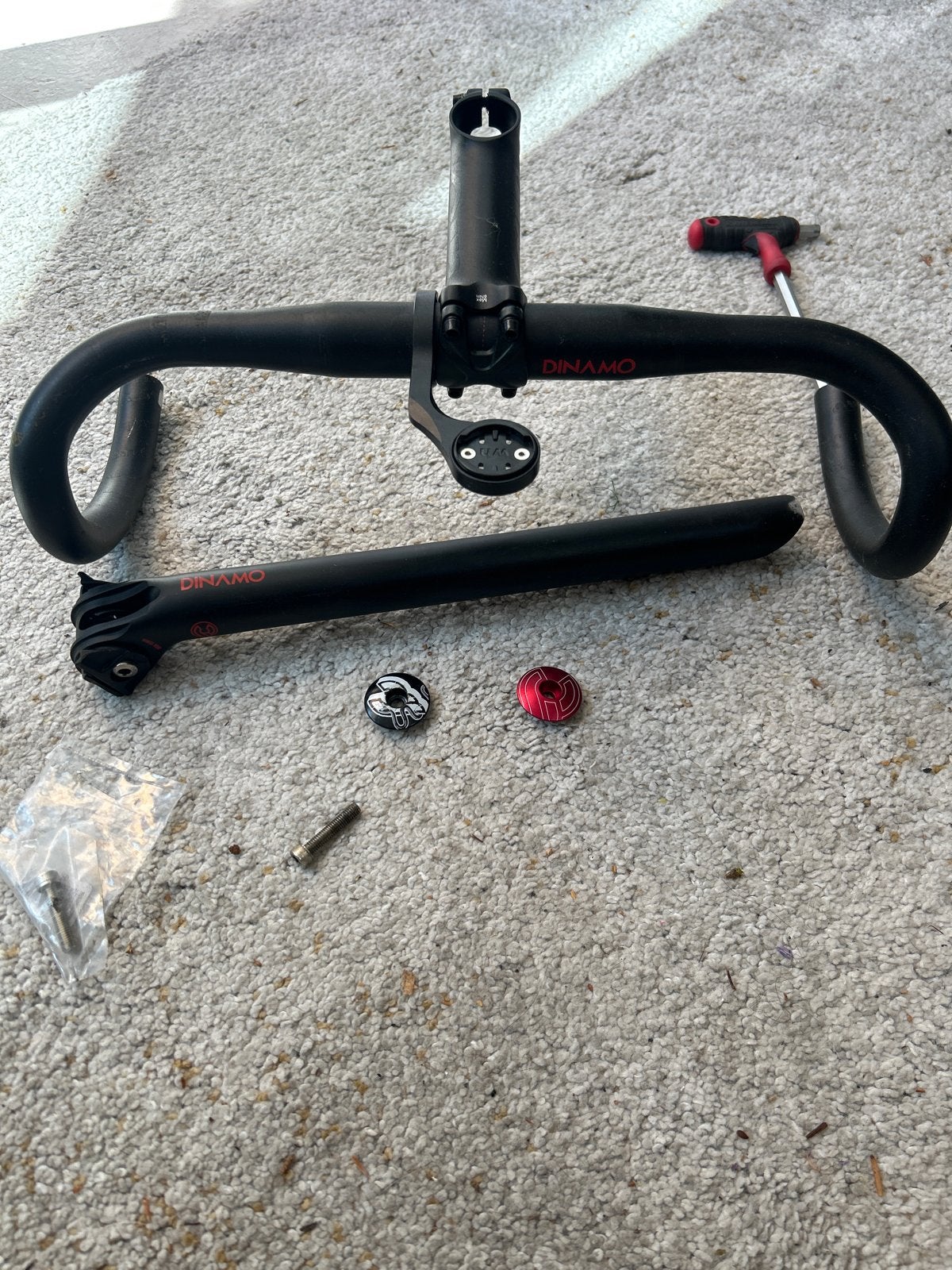 Cinelli Dynamo Stuur, Stuurpen, Zadelpen + Eindcaps, Fietsen en Brommers, Fietsonderdelen, Gebruikt, Stuur, Ophalen of Verzenden