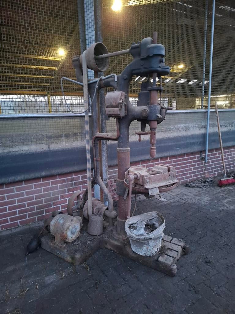 Kolomboormachine, Ophalen, Gebruikt, Variabele snelheid, Kolomboormachine