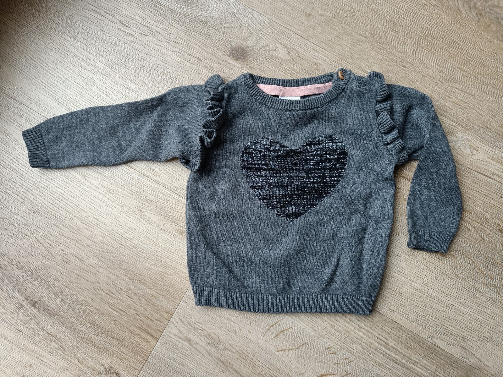 Fijn gebreide trui van Hema maat 62., Kinderen en Baby's, Babykleding | Maat 62, Ophalen of Verzenden, Zo goed als nieuw, Jongetje of Meisje
