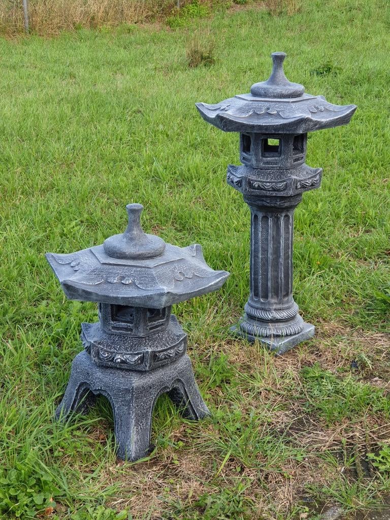 Prachtige Japanse Lantaarns, Pagode, in de Tuin/Vijver, Ophalen, Nieuw, Steen, Overige typen