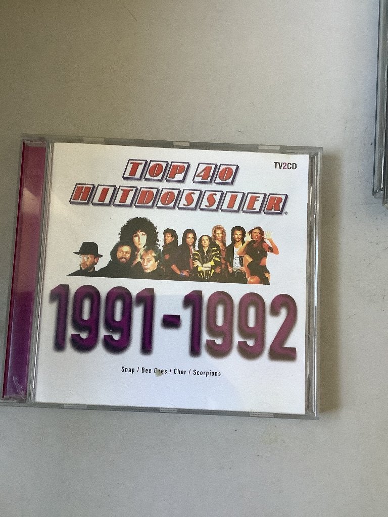 Top 40 hit dossier 1991-1992 (2 cd’s), Cd's en Dvd's, Cd's | Verzamelalbums, Ophalen of Verzenden, Zo goed als nieuw, Pop