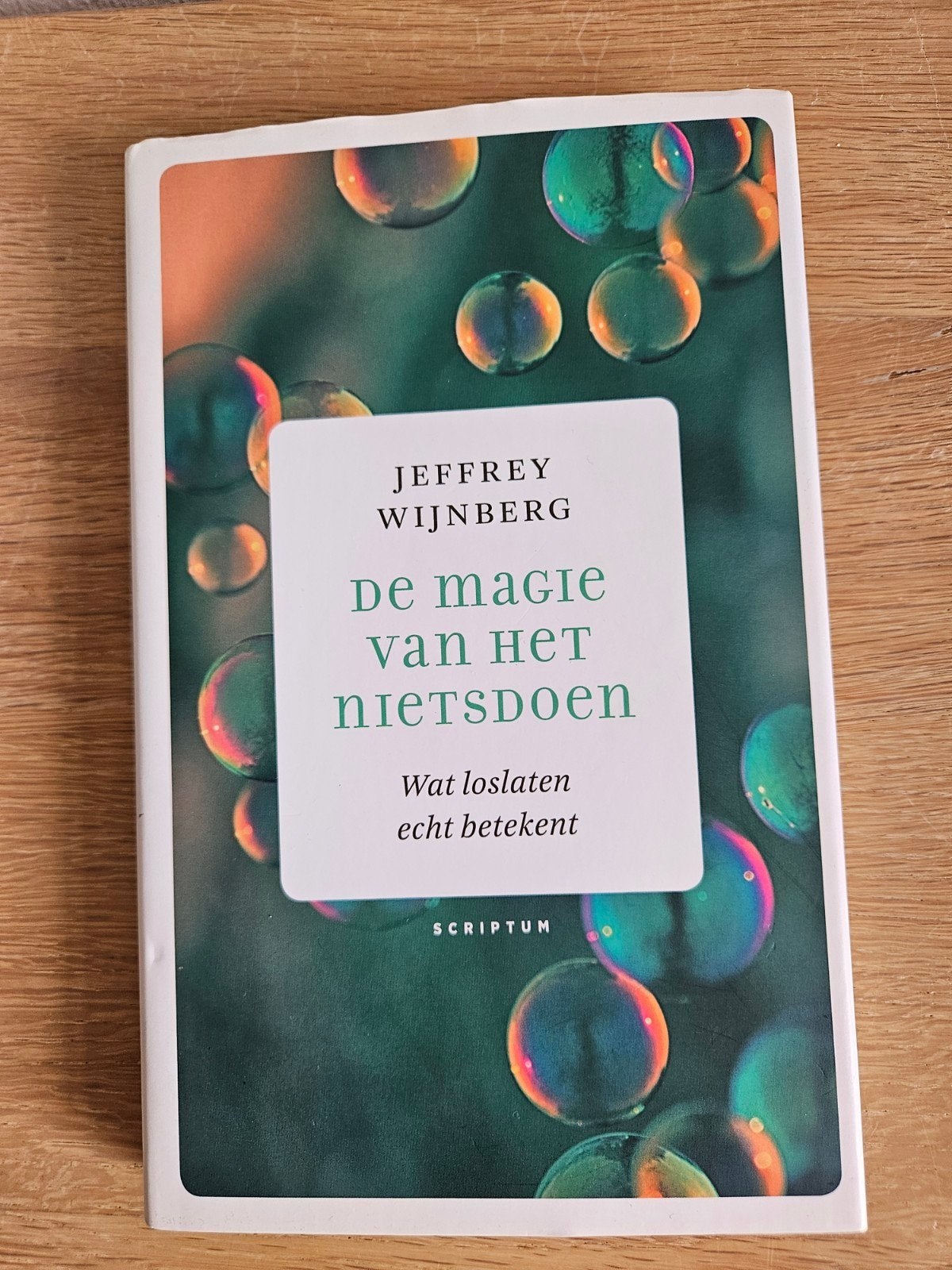 Boek De magie van het nietsdoen - Jeffrey Wijnberg ZGAN, Ophalen of Verzenden, Zo goed als nieuw, Spiritualiteit algemeen, Achtergrond en Informatie