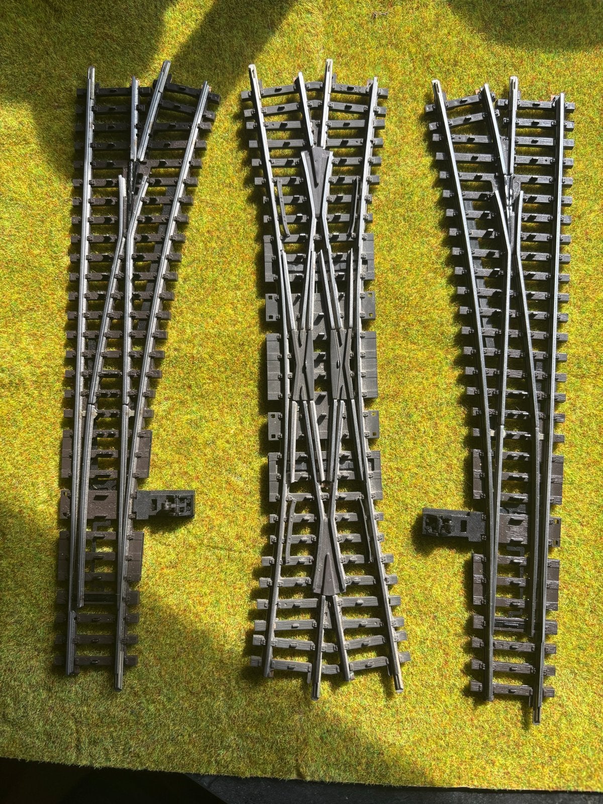 Märklin K-rails: Wissels (links/rechts) en kruis, Wisselstroom, Gebruikt, Rails, Ophalen of Verzenden