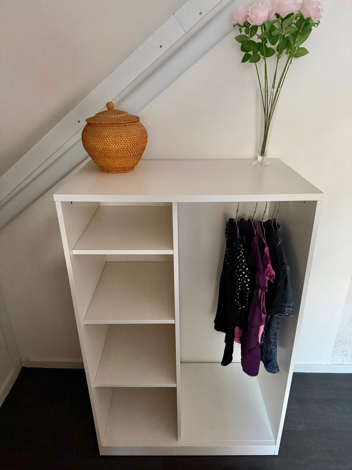 Open kledingkast IKEA Syvde, Huis en Inrichting, Kasten | Kledingkasten, Ophalen, 50 tot 100 cm, Zo goed als nieuw, 25 tot 50 cm
