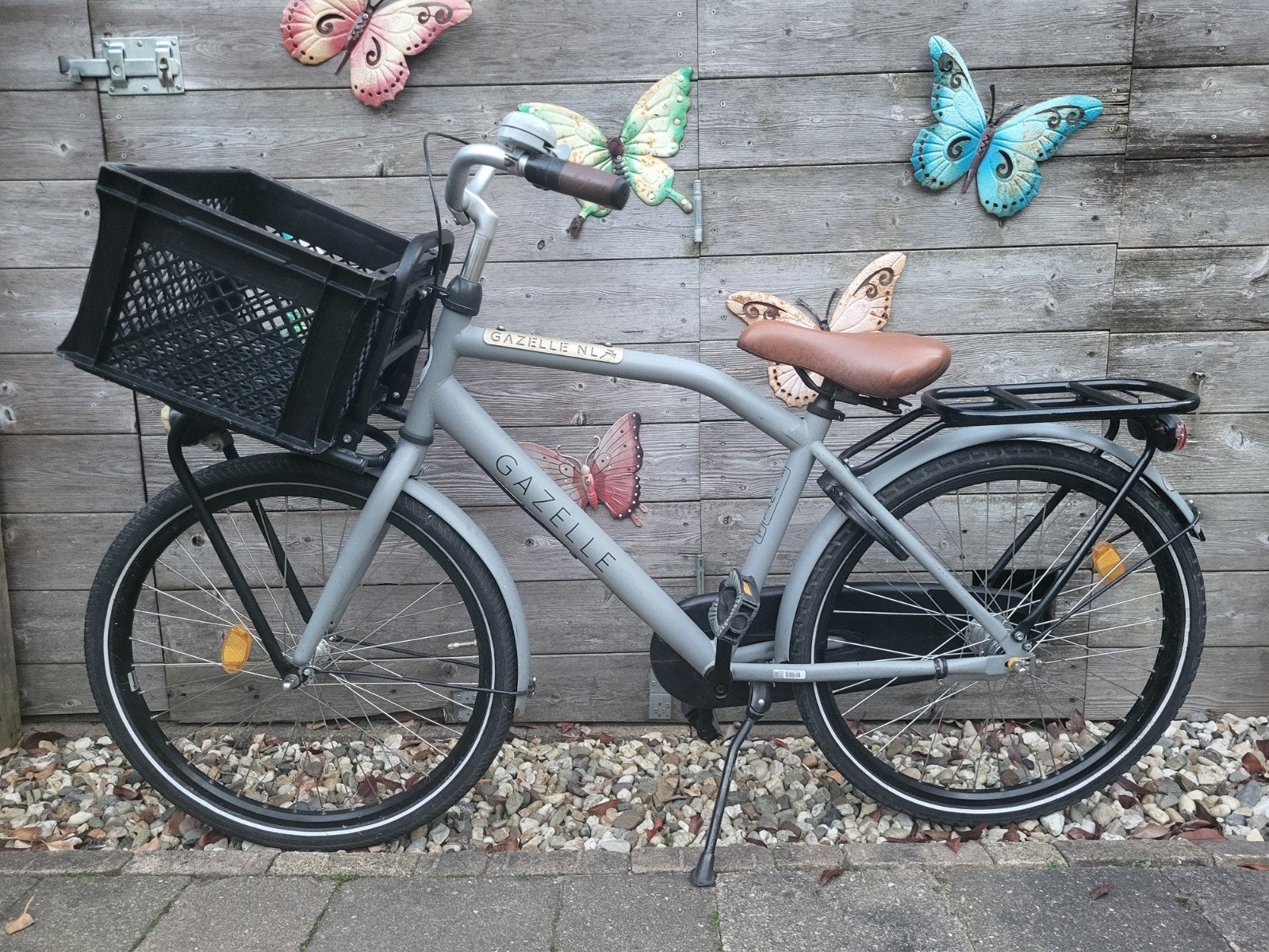 24 inch Gazelle HeavyDuty NL, Ophalen, Terugtraprem, 24 inch, Versnellingen