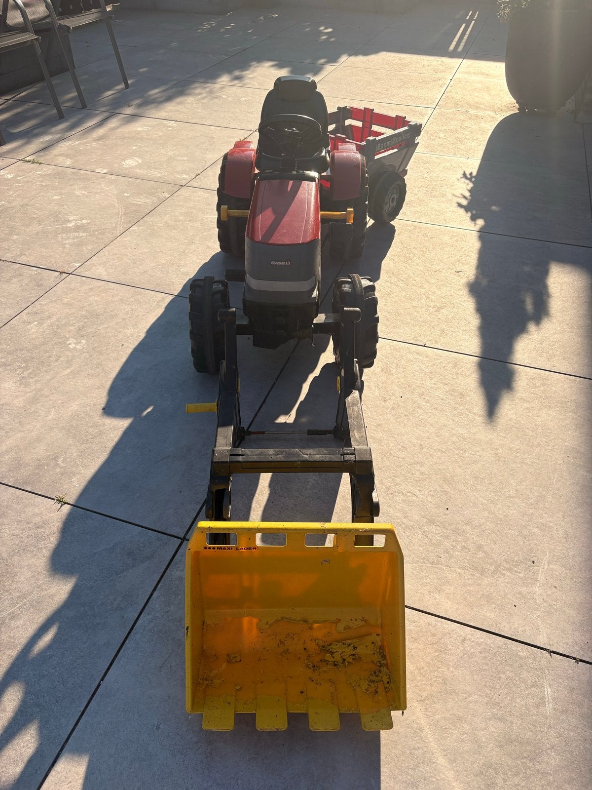 Case IH Puma 240 CVX traptractor met voorlader en aanhanger, Kinderen en Baby's, Speelgoed | Speelgoedvoertuigen, Ophalen, Gebruikt