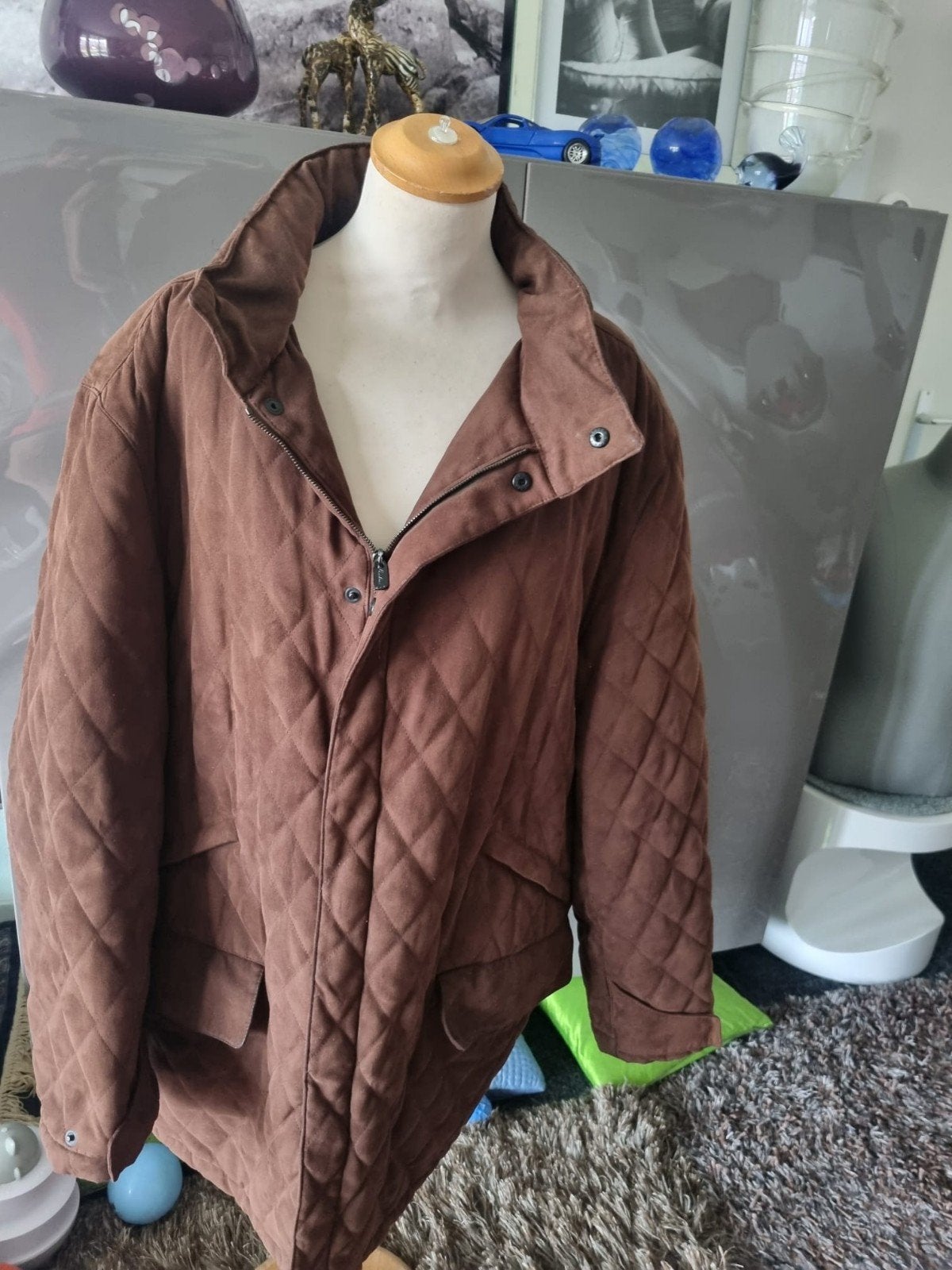 Corneliani jas, mt 56, drop 8R, bruin, uitmuntende conditie., Kleding | Heren, Corneliani, Bruin, Maat 56/58 (XL), Ophalen of Verzenden