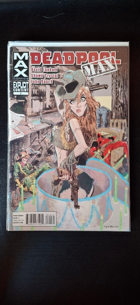Deadpool Max #9, Boeken, Amerika, Ophalen of Verzenden, David Lapham, Gelezen