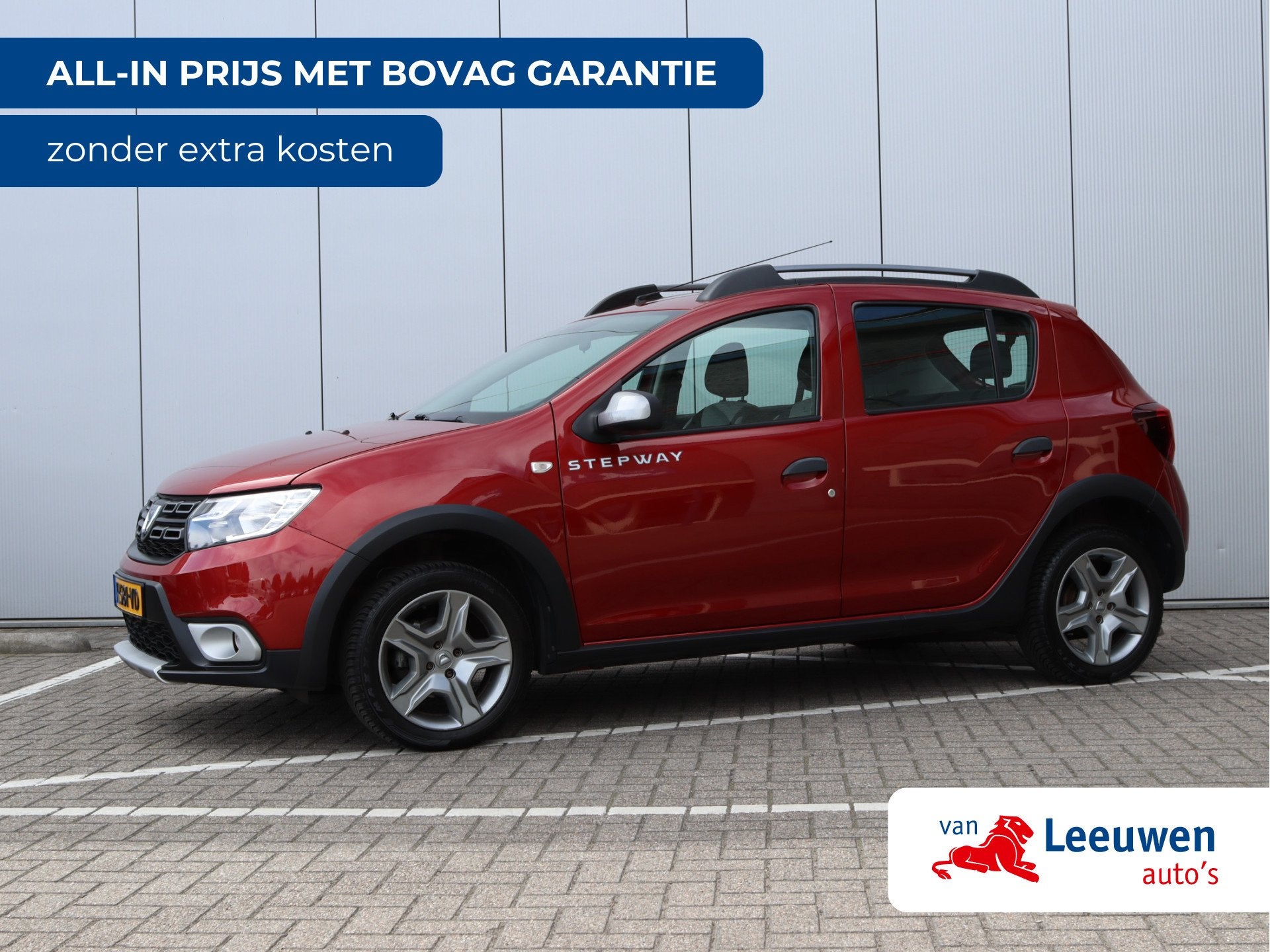 Dacia Sandero 1.0 SCe Stepway | BOVAG-garantie | Trekhaak |, Auto's, Voorwielaandrijving, 12 maanden, Stof, 540 kg