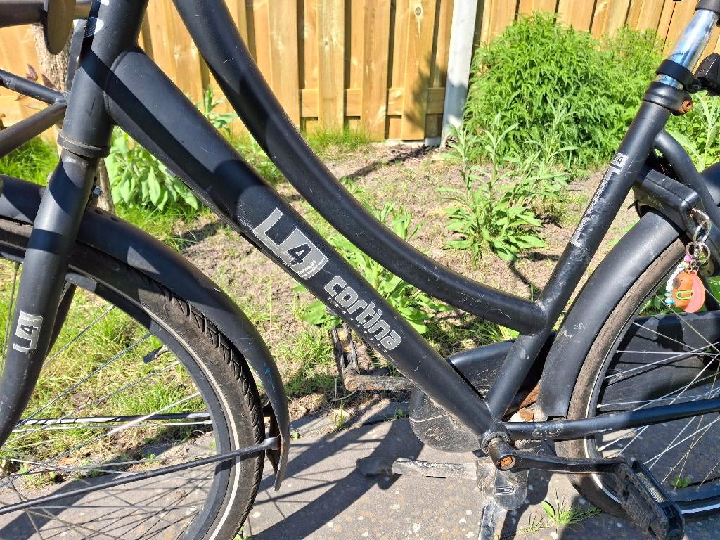Cortina U4 kinder transportfiets 26 inch, Fietsen en Brommers, Fietsen | Meisjes, Terugtraprem, Gebruikt, Cortina U4 transportfiets