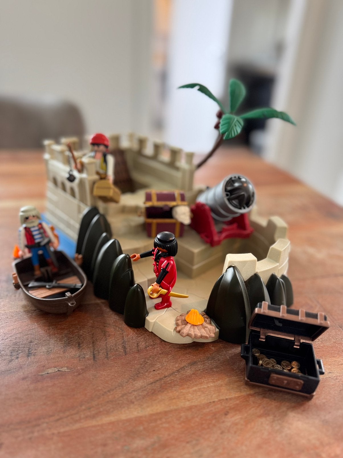 Playmobil Pirateneiland 4007 incl boekje, Ophalen, Gebruikt, Jongen of Meisje