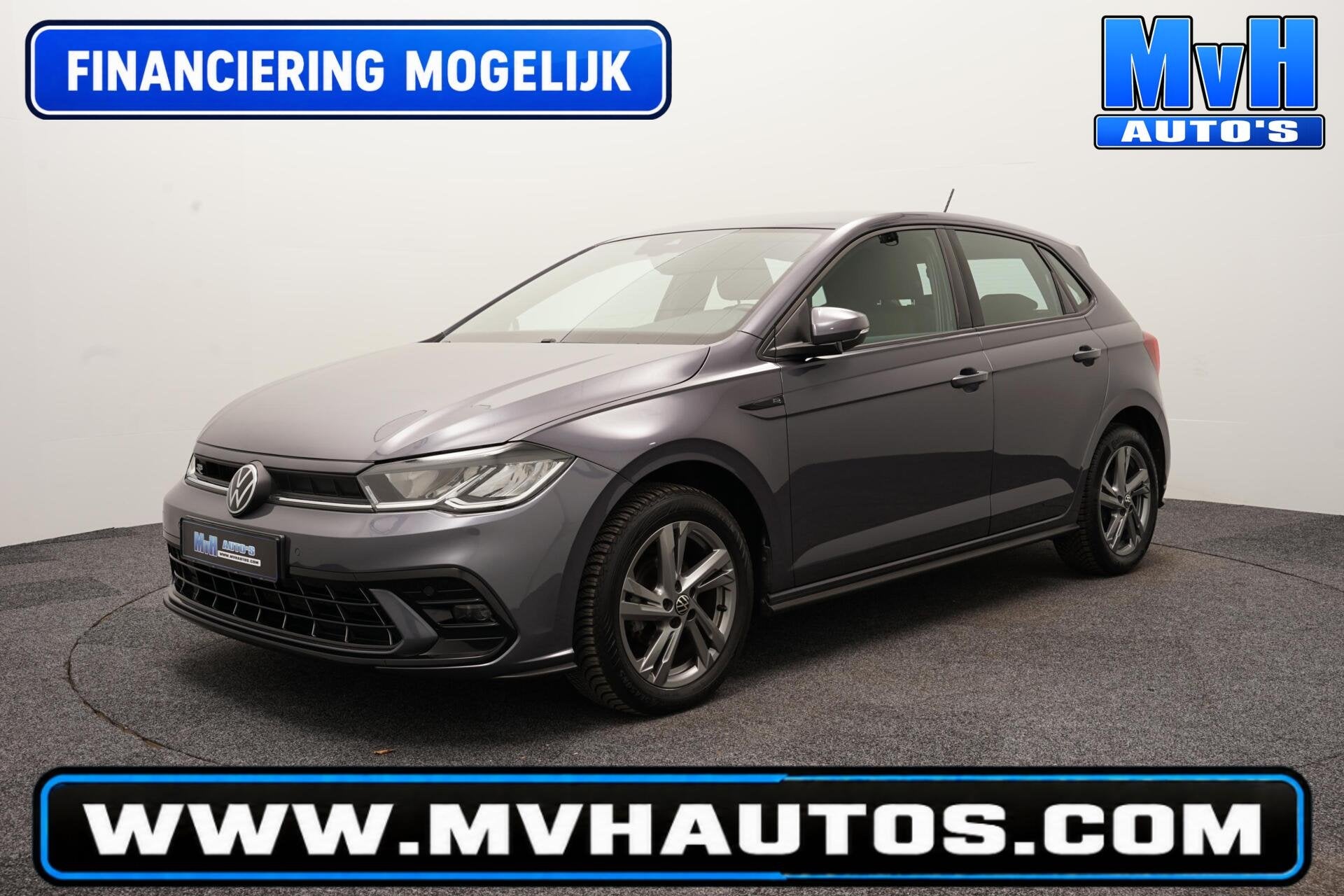 Volkswagen Polo 1.0 TSI R-Line|DSG|ACC|CAMERA|STOELVERW|NAP, Stof, Gebruikt, Euro 6, 95 pk
