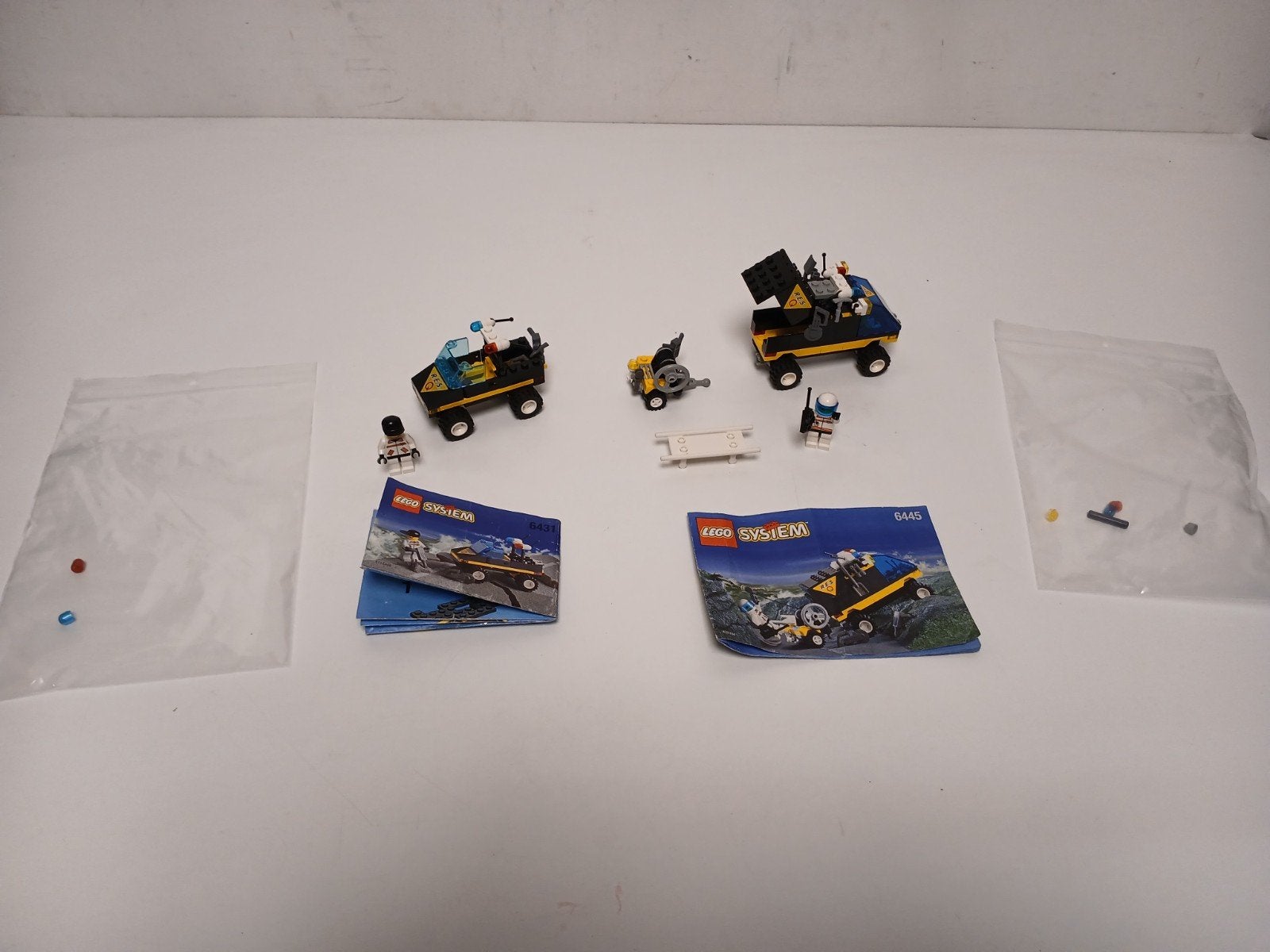 Lego res-q sets 6431 en 6445 met manuals, Kinderen en Baby's, Speelgoed | Duplo en Lego, Ophalen of Verzenden