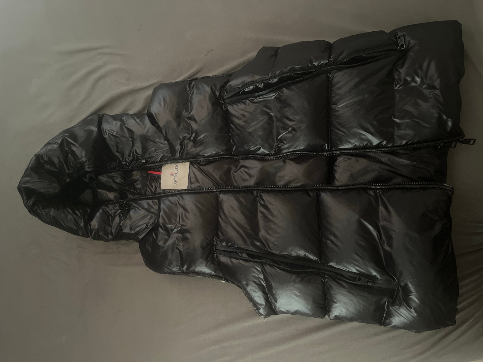Moncler Bodywarmer Zwart - Zo goed als nieuw, Ophalen of Verzenden, Zo goed als nieuw, Zwart