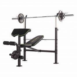 Tunturi Halterbank WB60, Ophalen of Verzenden, Nieuw, Benen, Fitnessbank