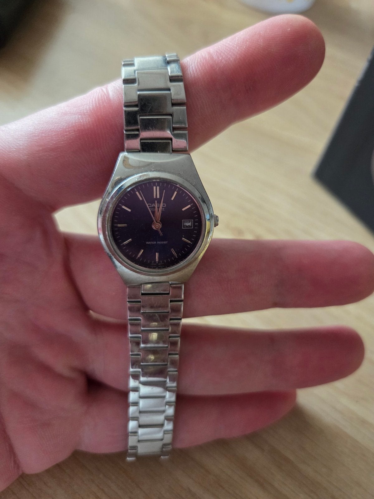 Casio LTP-1170 Dames Polshorloge - Zilverkleurig, Overige merken, Staal, Gebruikt, Staal