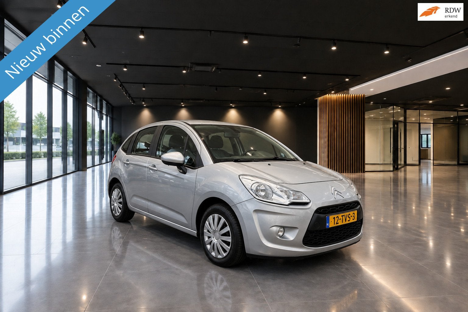 Citroen C3 1.6 E-HDi TENDANCE 5DRS BJ012 AIRCO, Auto's, Voorwielaandrijving, Euro 5, Gebruikt, 4 cilinders