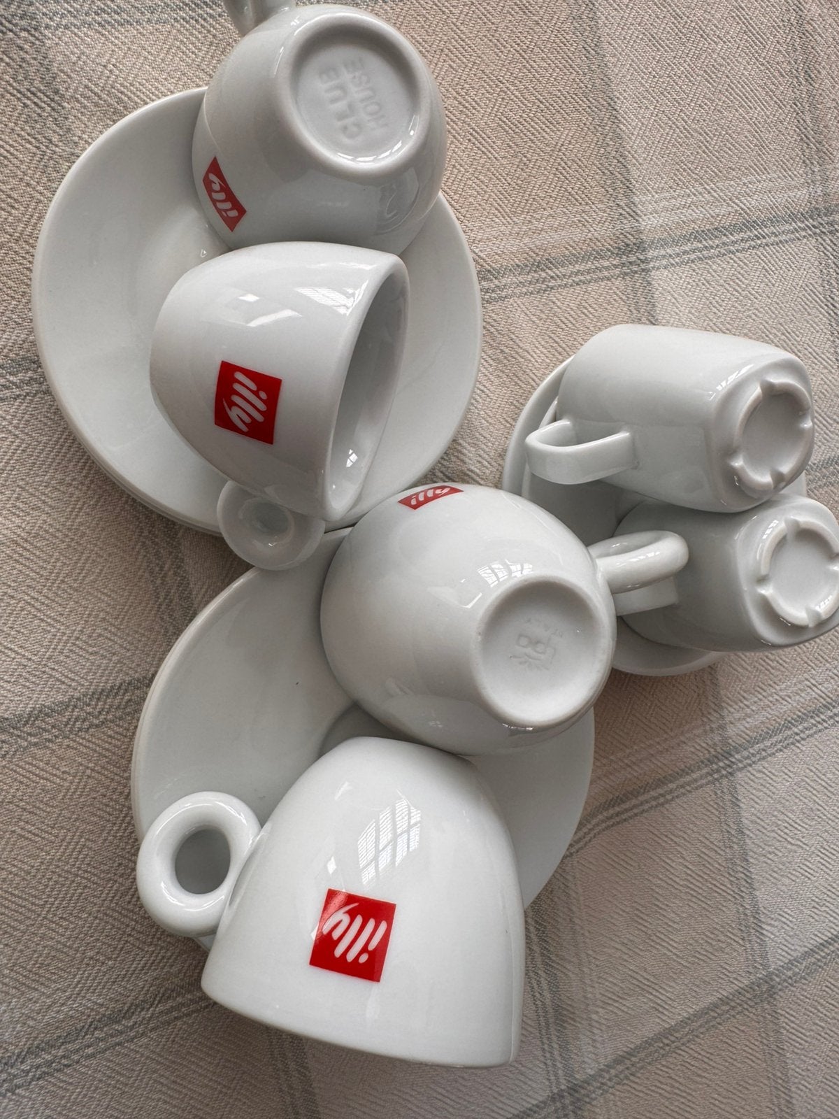 Espresso kopjes, Ophalen, Zo goed als nieuw, Porselein, Kop en/of schotel