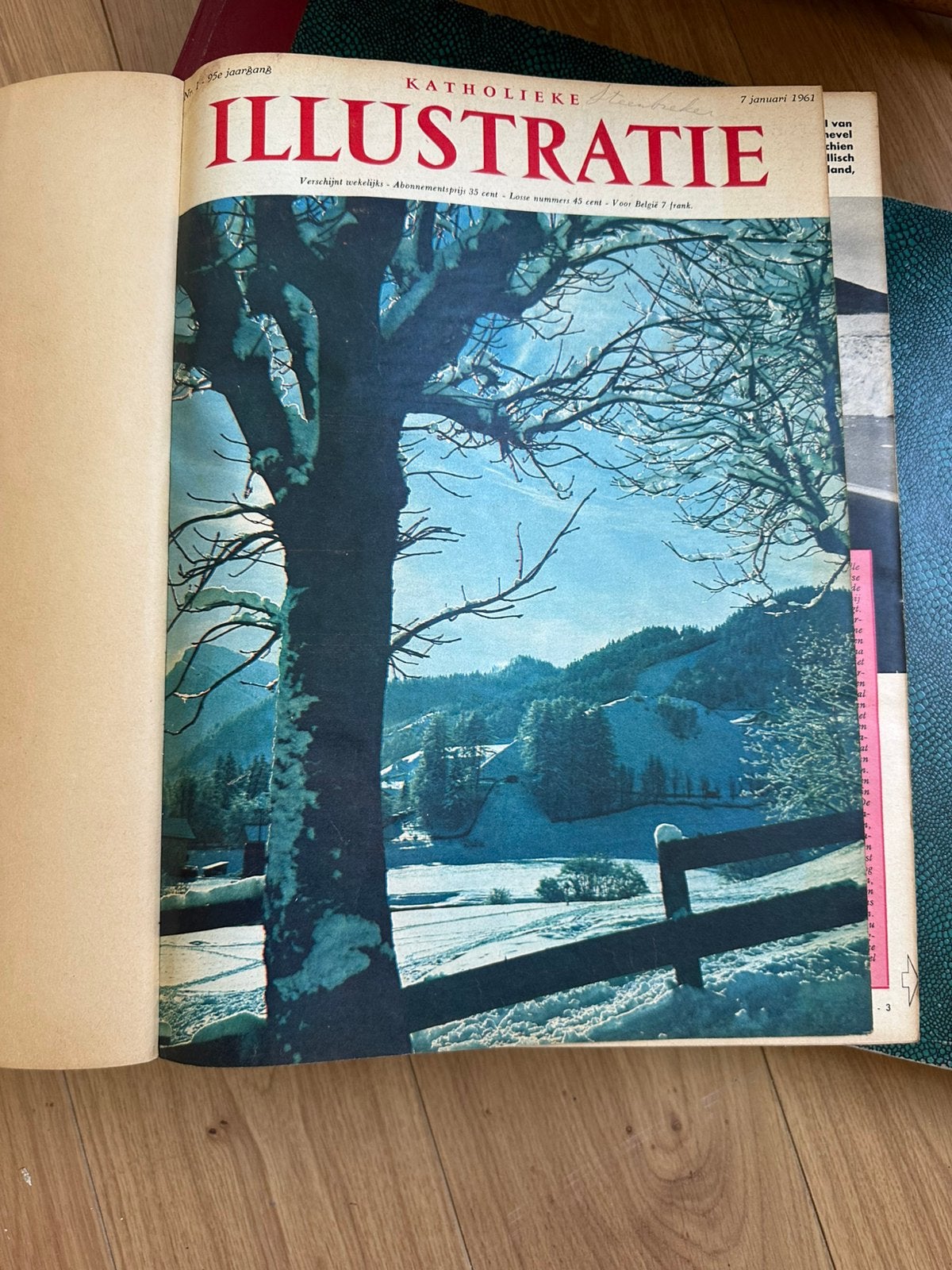 Gratis! Katholieke Illustratie vier ingebonden boeken, Ophalen