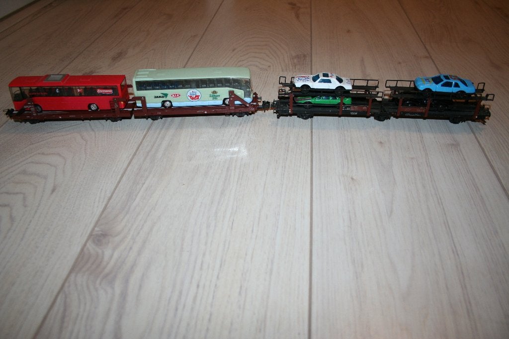 trix express auto wagons, Hobby en Vrije tijd, Modeltreinen | H0, Gebruikt, Gelijkstroom, Trix, Wagon