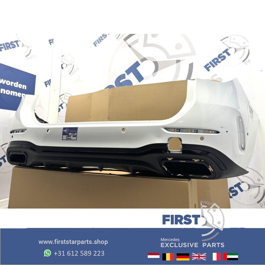 W206 ESTATE AMG BUMPER + DIFFUSER A2068850703 ACHTERBUMPER S, Gebruikt, -, Ophalen of Verzenden, Achter