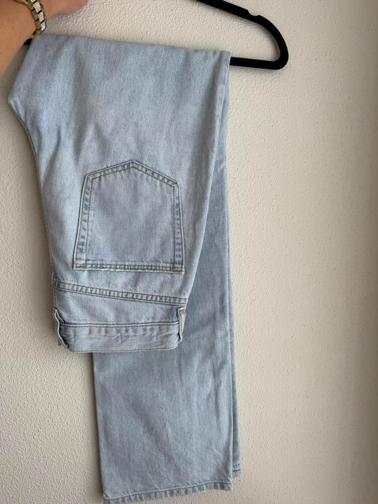 High rise spijkerbroek Costes maat 27, Ophalen of Verzenden, Gedragen, Blauw, W27 (confectie 34) of kleiner