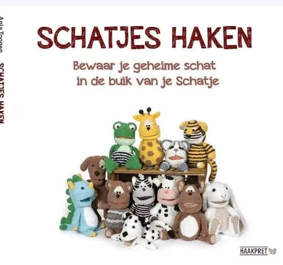 Gehaakte knuffel: Hond, Koe of Paard, Hobby en Vrije tijd, Breien en Haken, Ophalen of Verzenden, Nieuw, Haken, Overige typen