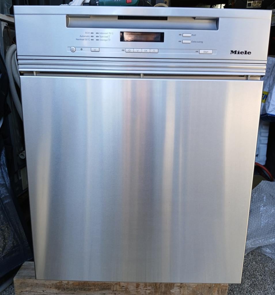 Miele inbouw vaatwasser, Ophalen, Gebruikt, Minder dan 85 cm, Energieklasse A of zuiniger