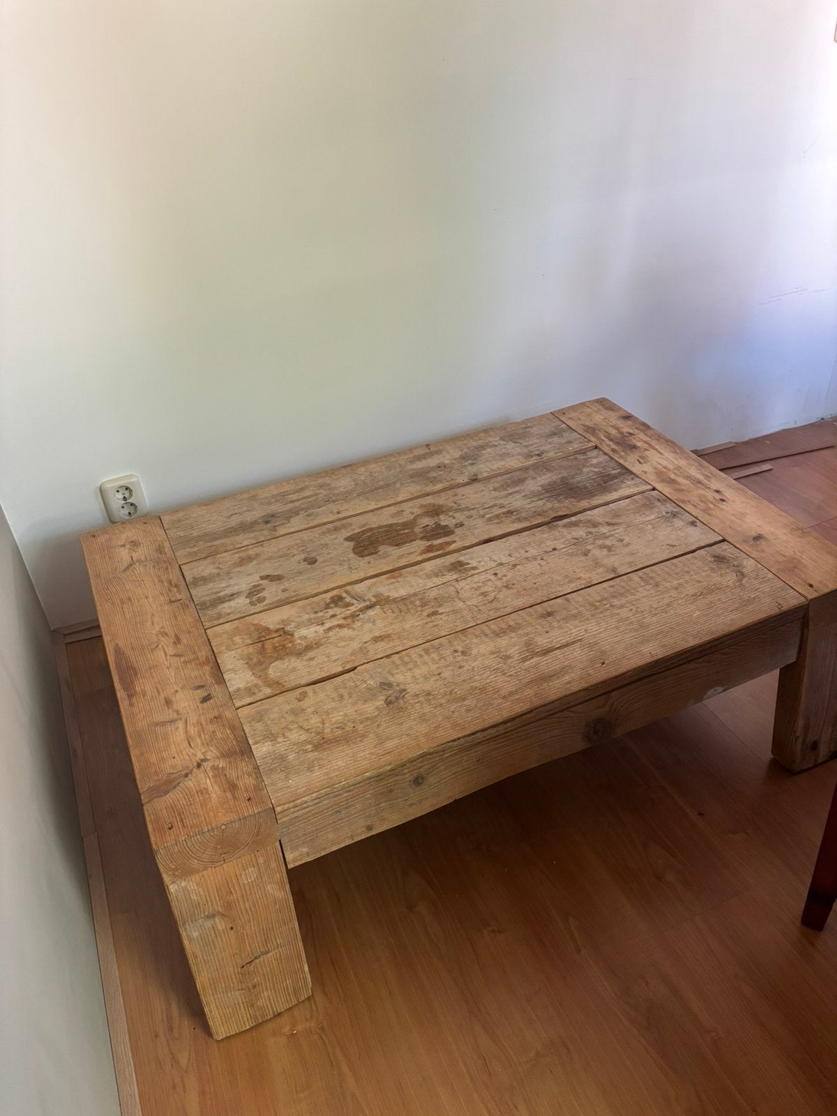 Salontafel steigerhout, Ophalen, Zo goed als nieuw
