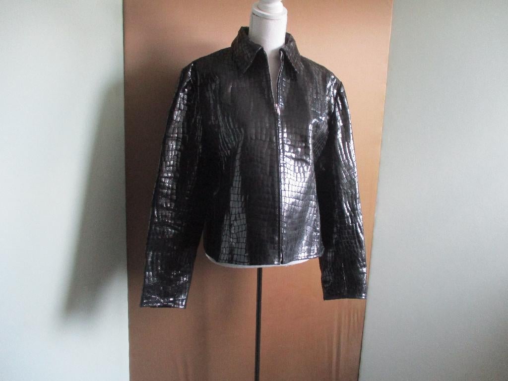 Kennedy Womens Wear leren jas maat 44., Kennedy Womens Wear, Verzenden, Zwart, Maat 42/44 (L)