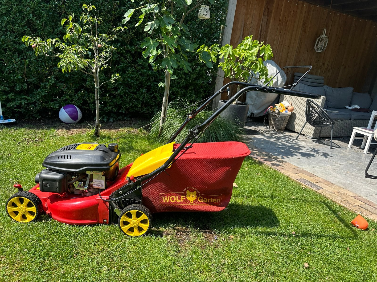 Wolf select 4200 OHV 35 benzine maaier, Ophalen, Zo goed als nieuw