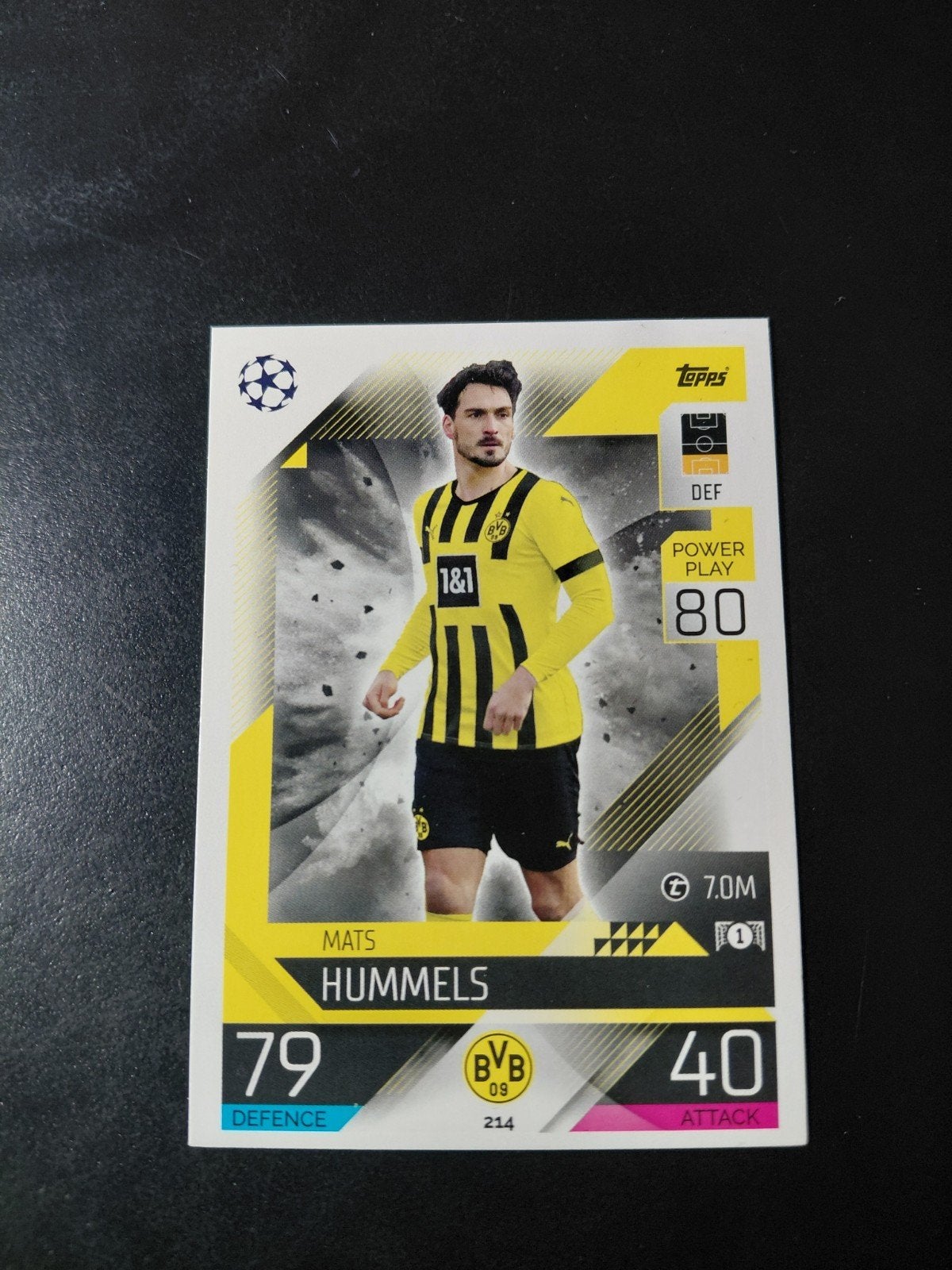 Mats hummels (dortmund) topps, Verzenden, Nieuw, Buitenlandse clubs, Spelerskaart